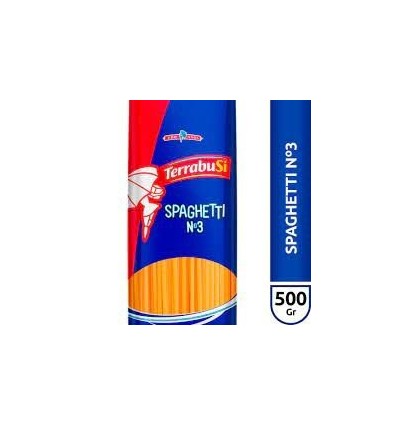 BOLSON TERRABUSI SPAGHETTI $ 950 MOLINOS